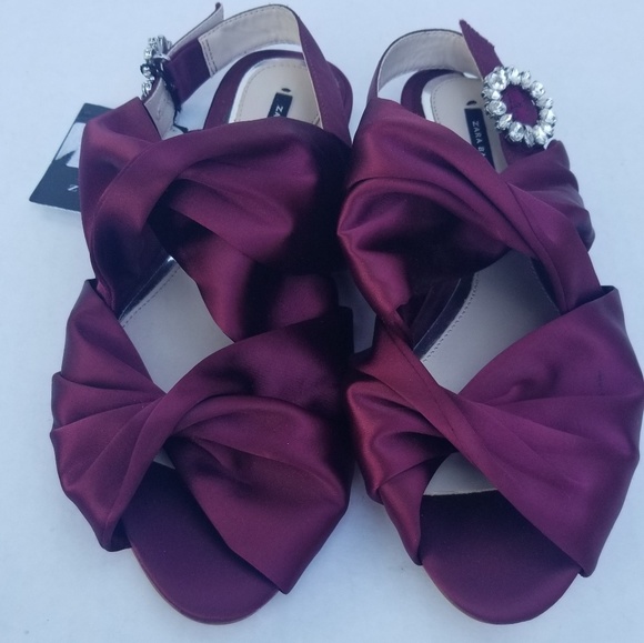 minimal flat sandals zara